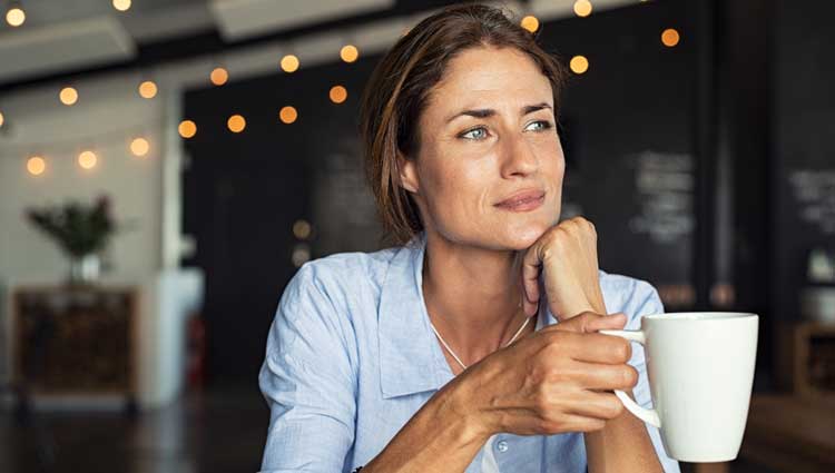 Female Donor Contemplating