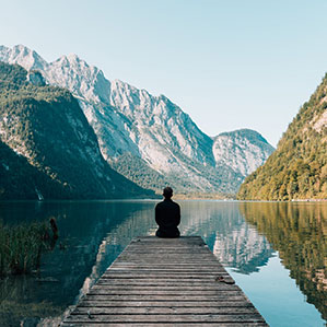 Personal Reflection by a Lake